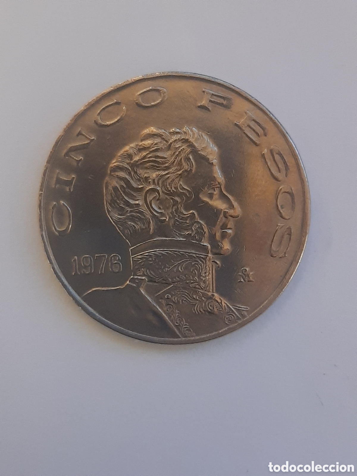 Monedas antiguas de Am&eacute;rica: MEXICO 5 PESOS A&Ntilde;O 1976