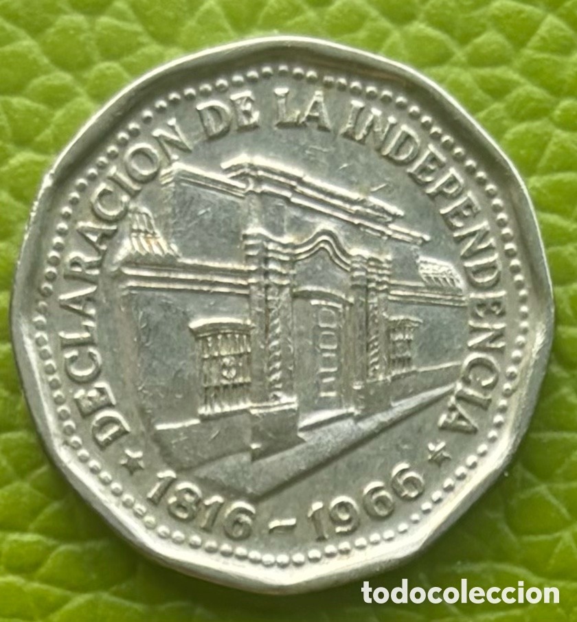 Monedas antiguas de Am&eacute;rica: REP&Uacute;BLICA ARGENTINA. 10 PESOS. 1966. CENTENARIO CONQUISTA DESIERTO.
