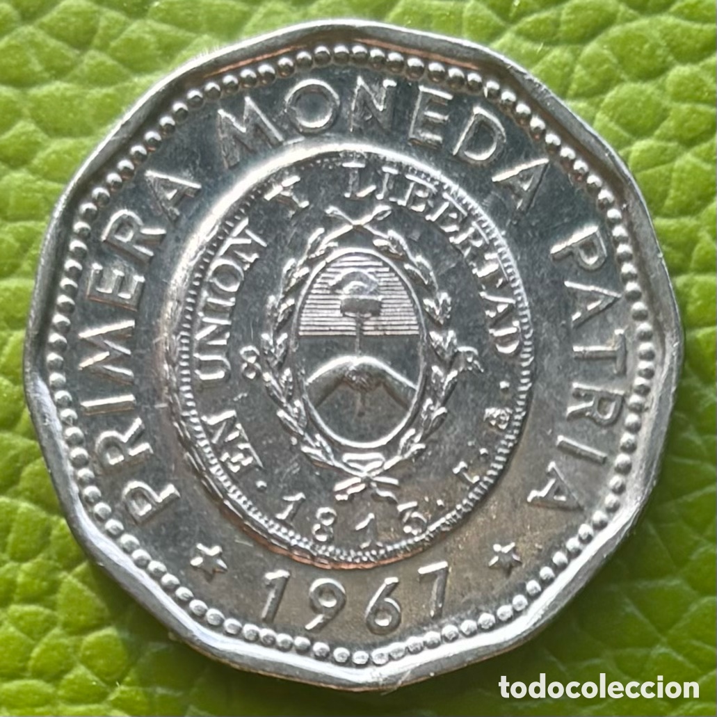 Monedas antiguas de Am&eacute;rica: REP&Uacute;BLICA ARGENTINA. 25 PESOS. 1967. CENTENARIO CONQUISTA DESIERTO.