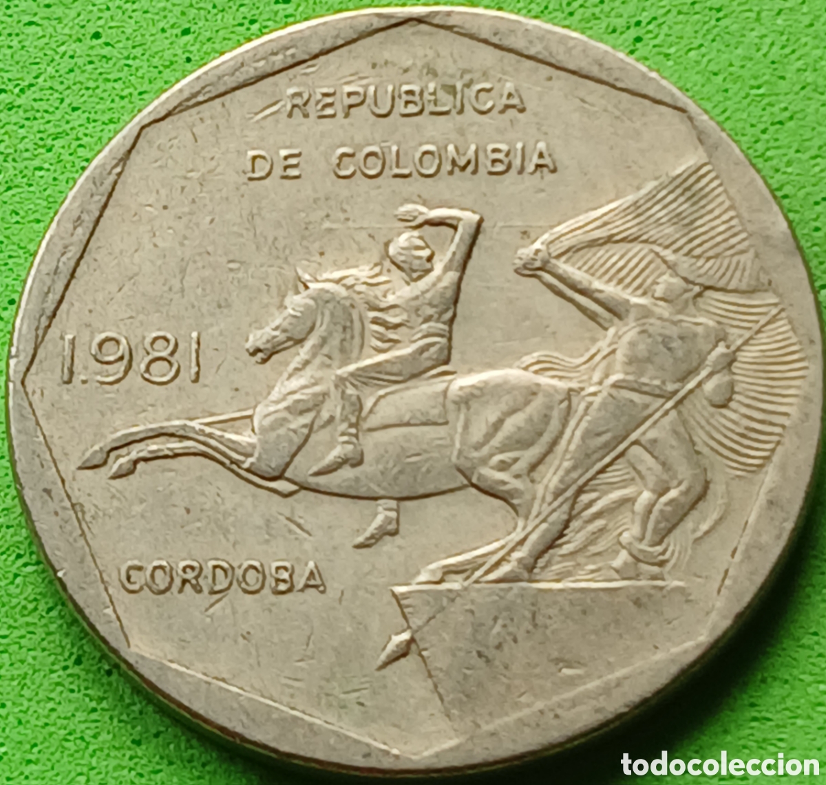 Monedas antiguas de Am&eacute;rica: Colombia 10 pesos 1981 km#270