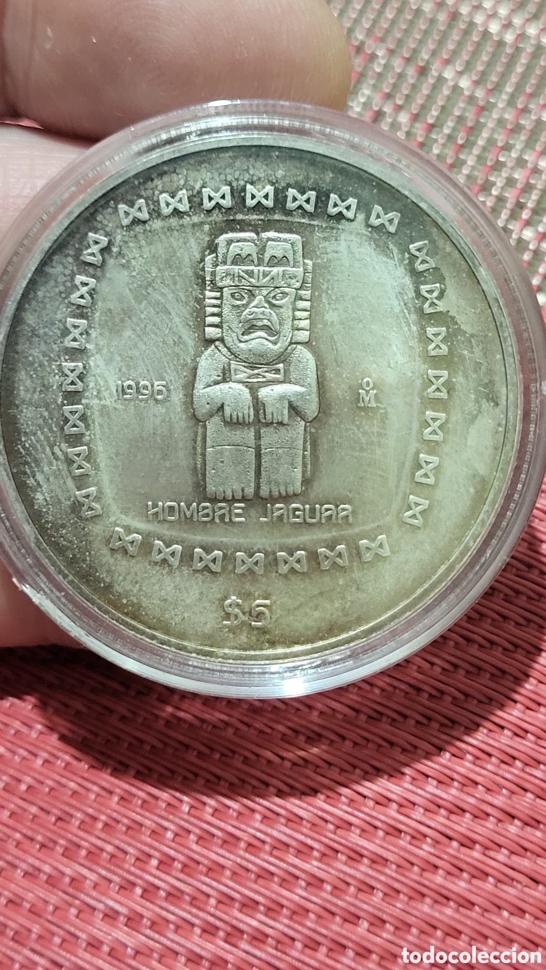 Monnaies anciennes d'Am&eacute;rique: Moneda plata onza 999. Mexico 1995