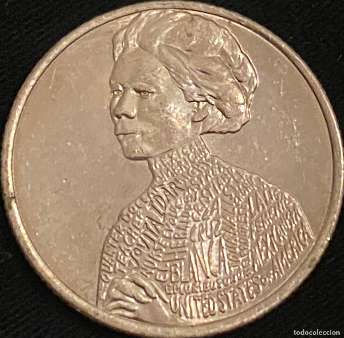 Monedas antiguas de Am&eacute;rica: 1 Quarter (25 centavos de d&oacute;lar). USA. A&ntilde;o 2023. Ceca D. Activista Jovita Idar. Buen estado.