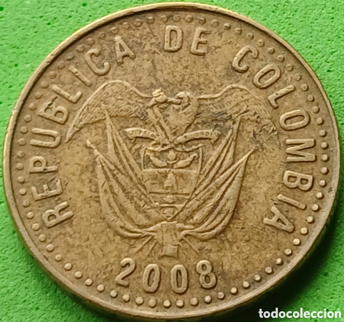 Monedas antiguas de Am&eacute;rica: Colombia 100 pesos 2008 km#285