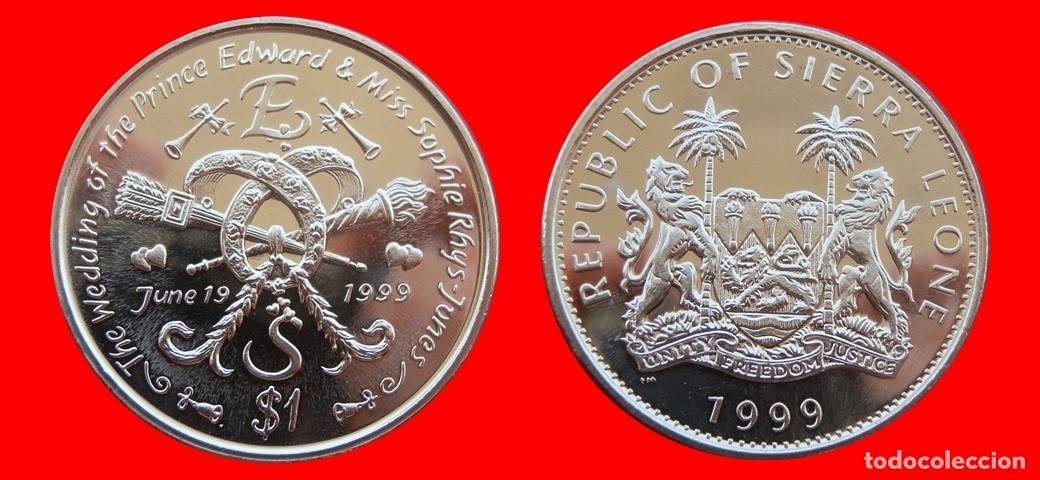 Monedas antiguas de Am&eacute;rica: 1 DOLAR 1999 SIN CIRCULAR SIERRA LEONA-9203SC