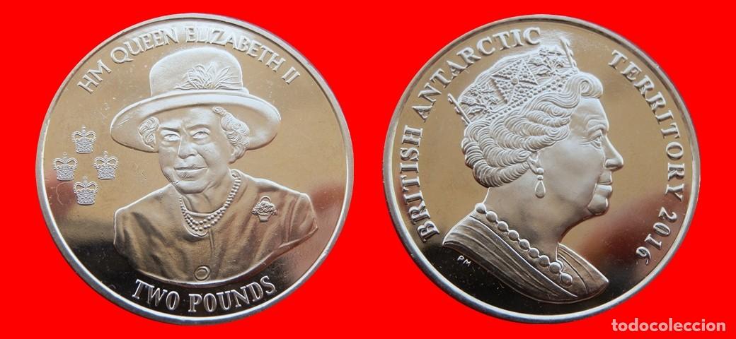 Monedas antiguas de Am&eacute;rica: 2 LIBRAS POUNDS 2019 TERRITORIO ANTARTICO BRITANICO-9217SC