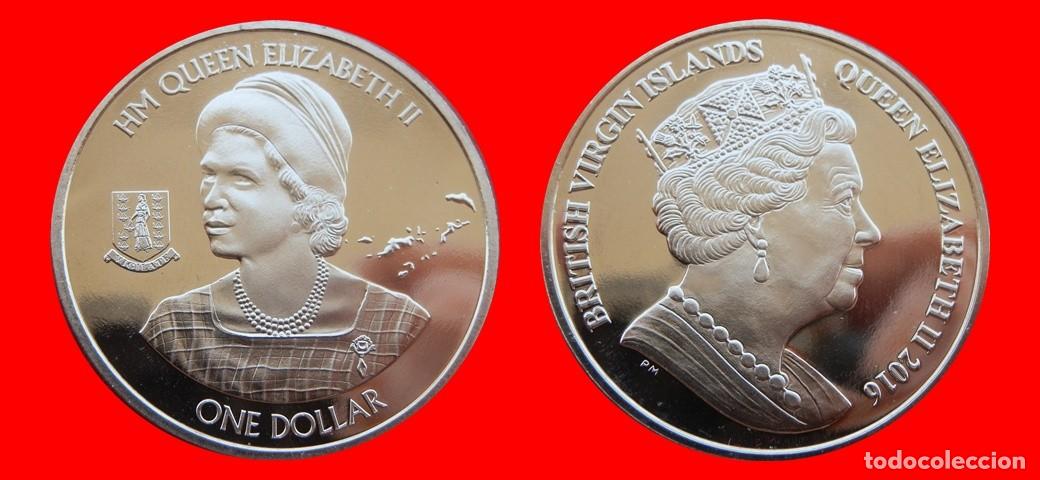 Monedas antiguas de Am&eacute;rica: 1 DOLAR 2016 SIN CIRCULAR ISLAS VIRGENES BRITANIAS VIRGIN-9223SC