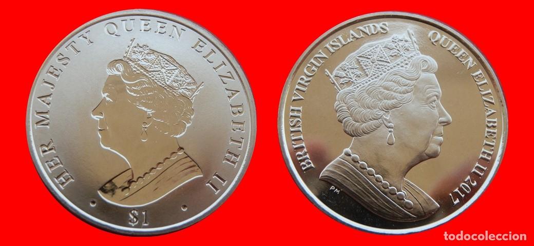 Monedas antiguas de Am&eacute;rica: 1 DOLAR 2017 SIN CIRCULAR ISLAS VIRGENES BRITANIAS VIRGIN-9224SC