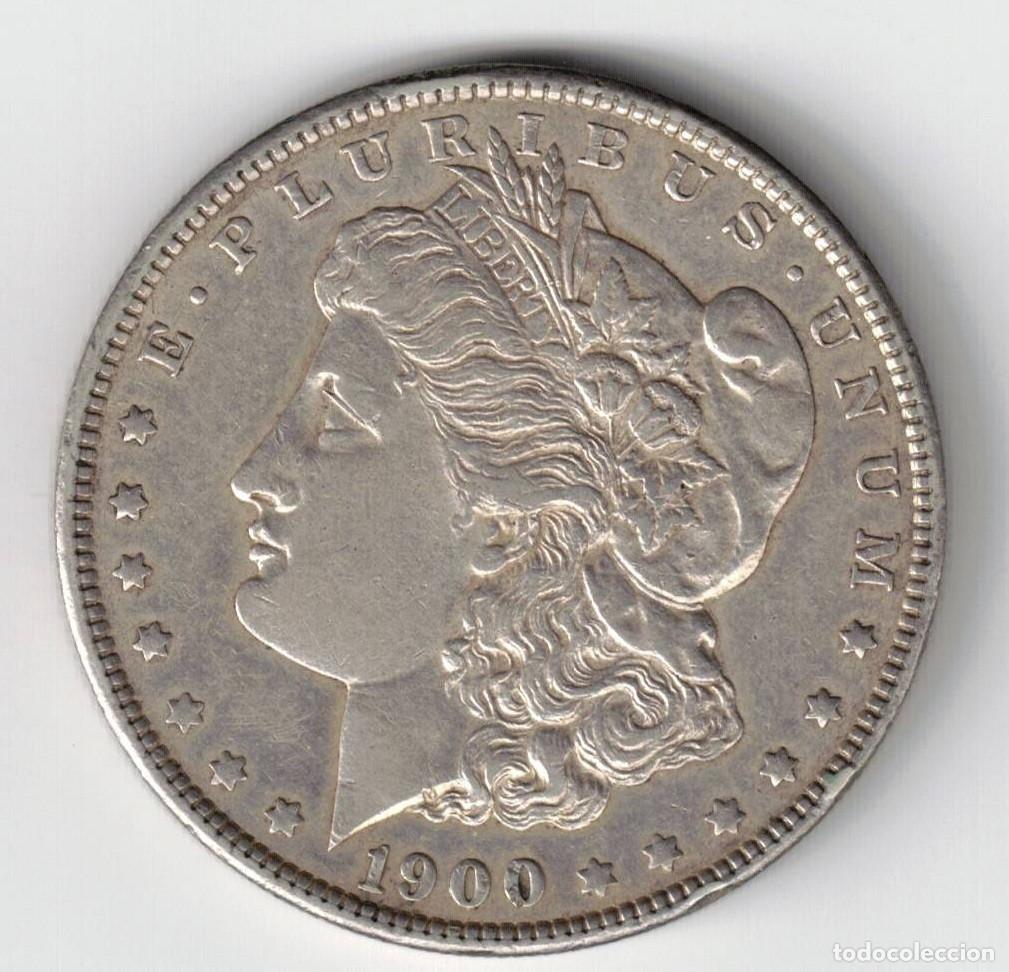 Monedas antiguas de Am&eacute;rica: MONEDA ESTADOS UNIDOS FILADELFIA 1 DOLLAR PLATA 1900 MORGAN UNITED STATES