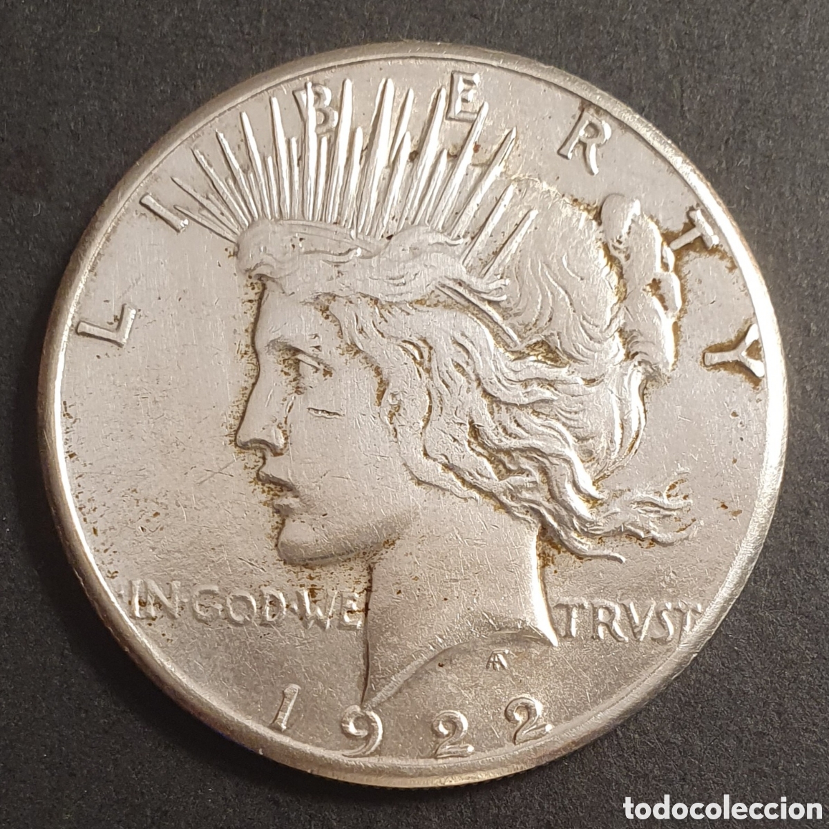 Monedas antiguas de Am&eacute;rica: EEUU 1 D&Oacute;LAR PLATA 1922 SAN FRANCISCO
