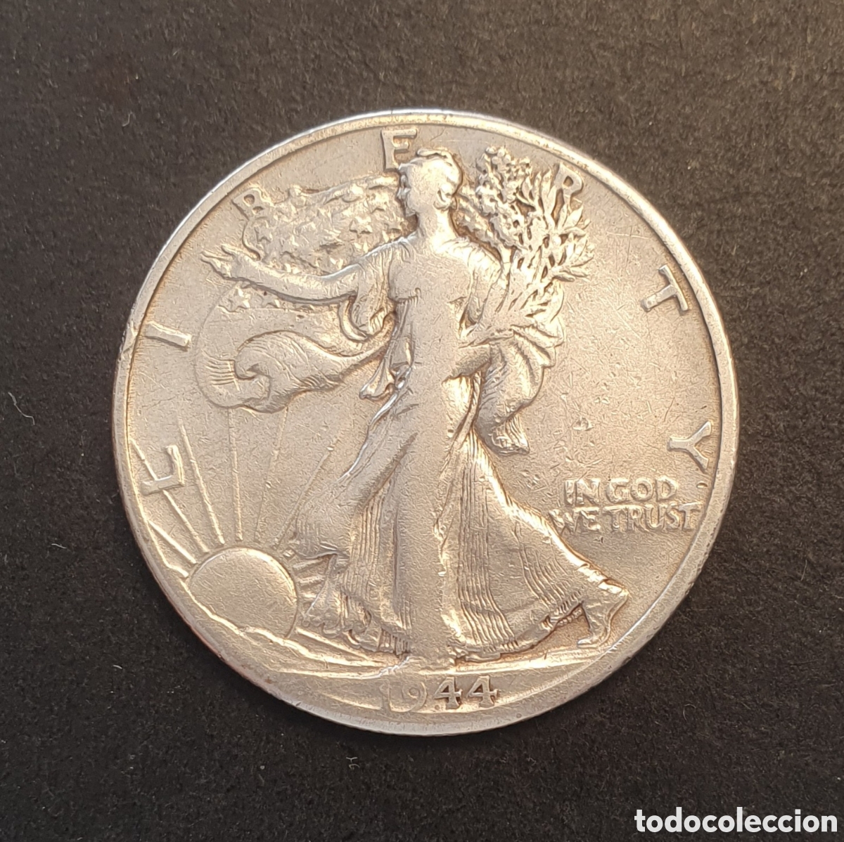 Monedas antiguas de Am&eacute;rica: EEUU 1/2 D&Oacute;LAR PLATA 1944 D&Eacute;NVER