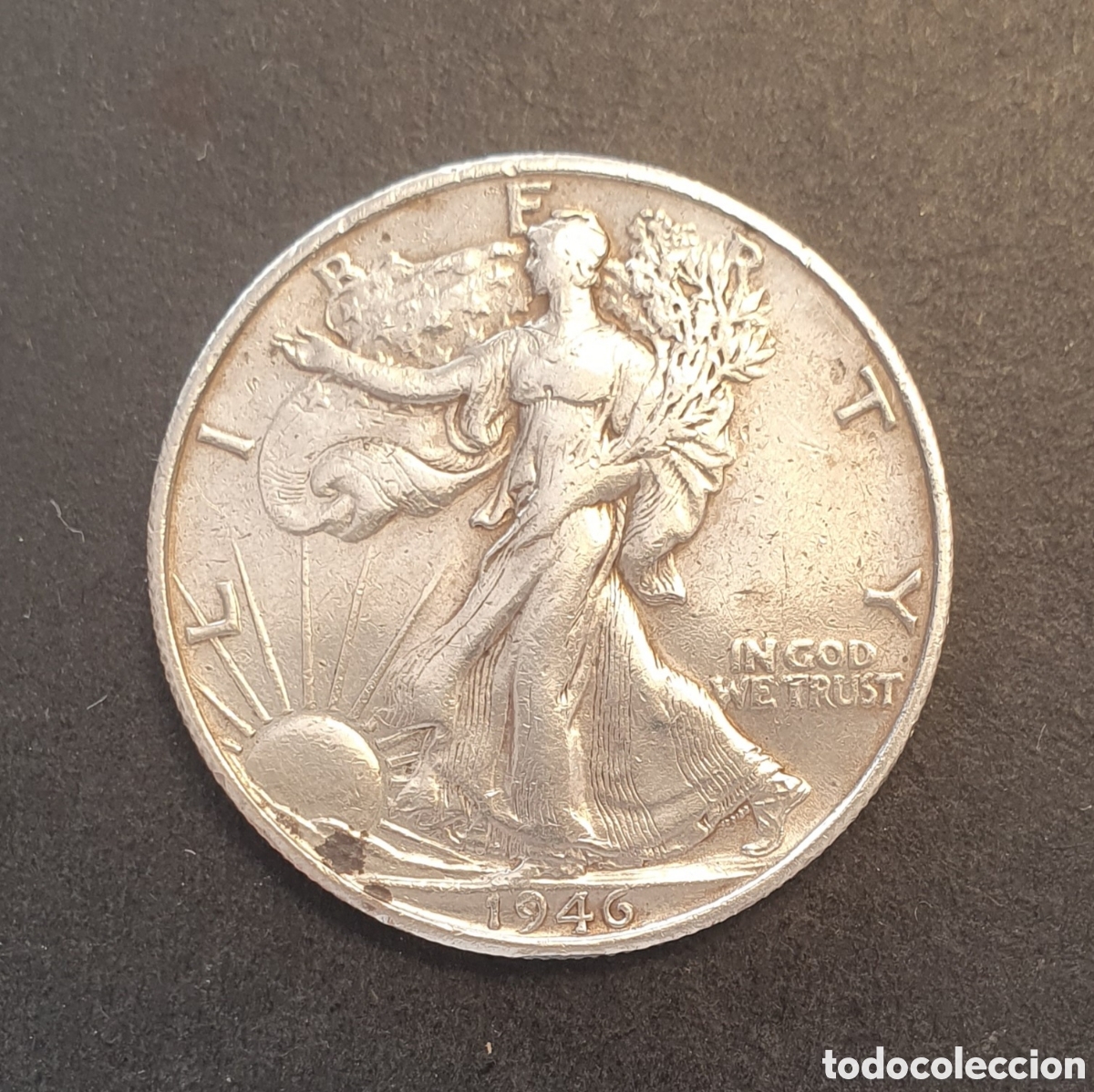 Monedas antiguas de Am&eacute;rica: EEUU 1/2 D&Oacute;LAR PLATA 1946 SAN FRANCISCO