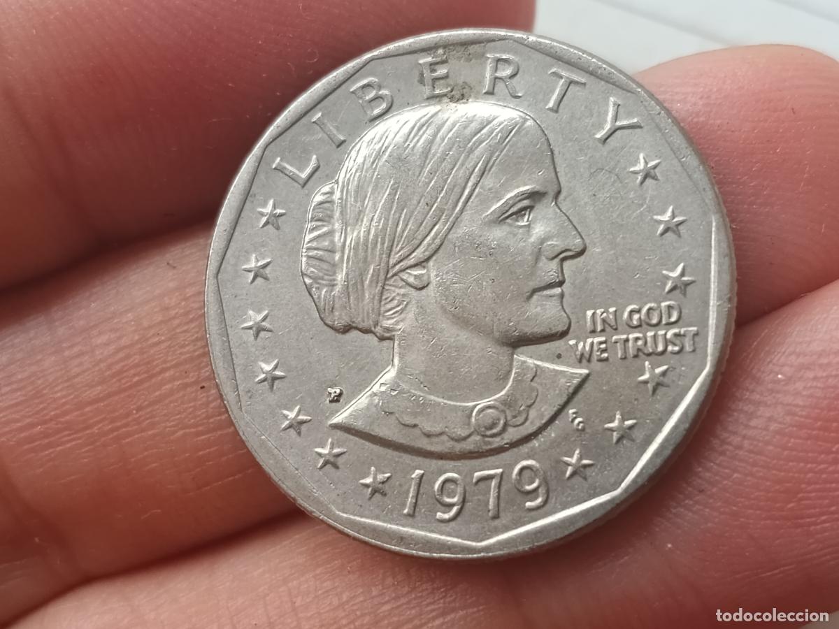 Monedas antiguas de Am&eacute;rica: Estados Unidos. One dollar 1979