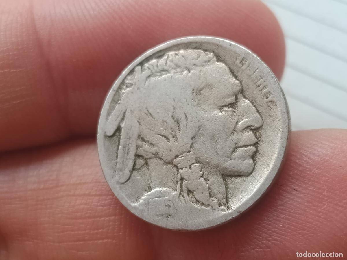 Monedas antiguas de Am&eacute;rica: ESTADOS UNIDOS INDIO 5 CENTS 1915