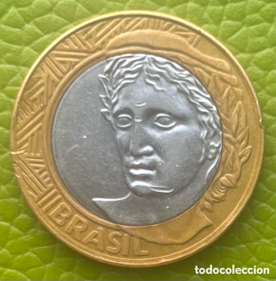 Monedas antiguas de Am&eacute;rica: BRASIL. UN REAL.2010. - Foto 1