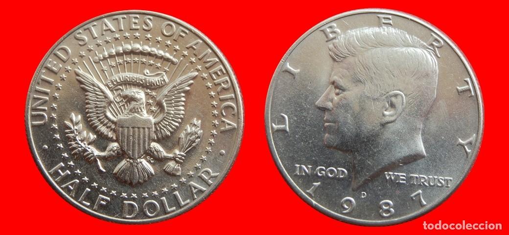 Monedas antiguas de Am&eacute;rica: 1/2 DOLAR 1987-D USA-152718