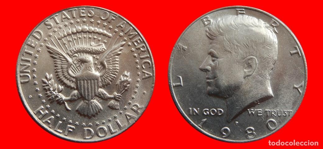 Monedas antiguas de Am&eacute;rica: 1/2 DOLAR 1980-P USA-152723