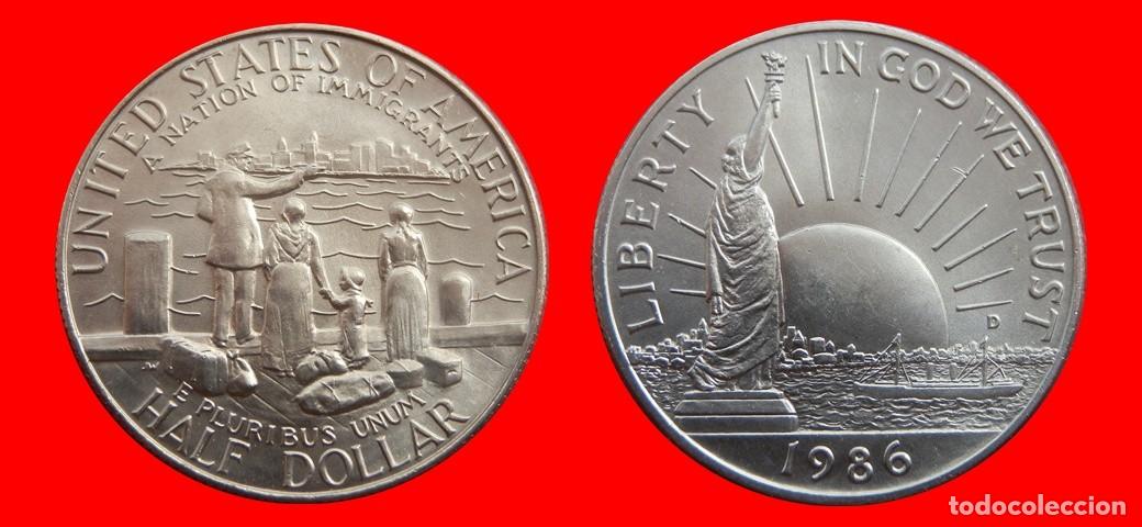 Monedas antiguas de Am&eacute;rica: 1/2 DOLAR 1986-D USA-152734