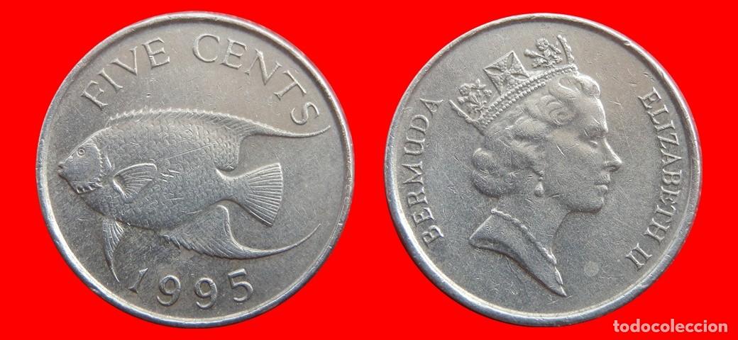 Monedas antiguas de Am&eacute;rica: 5 CENTAVOS 1995 BERMUDA-152750