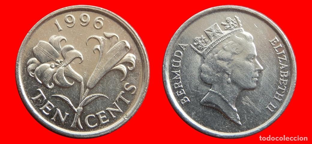 Monedas antiguas de Am&eacute;rica: 10 CENTAVOS 1996 BERMUDA-152752