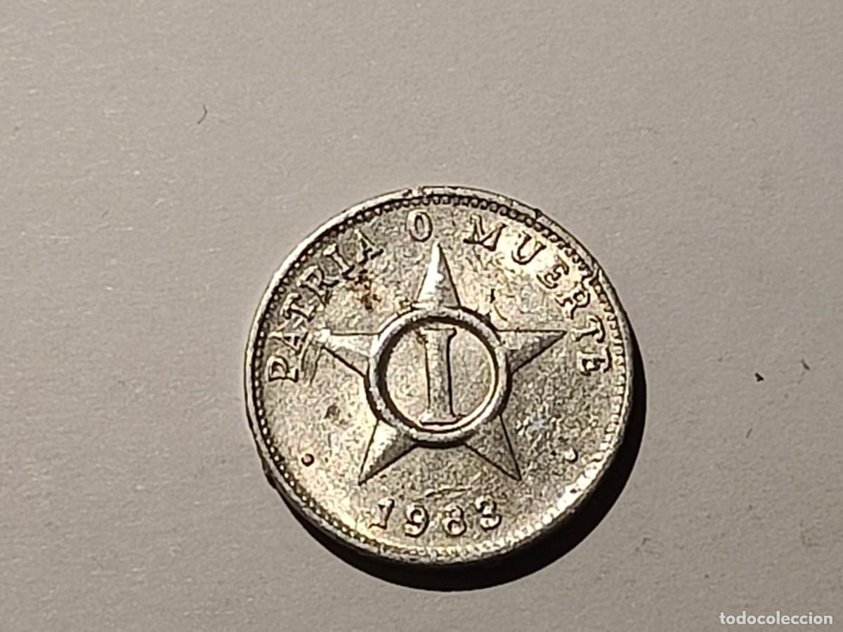 Monedas antiguas de Am&eacute;rica: Moneda de Cuba. 1 centavo. 1983 - Foto 1