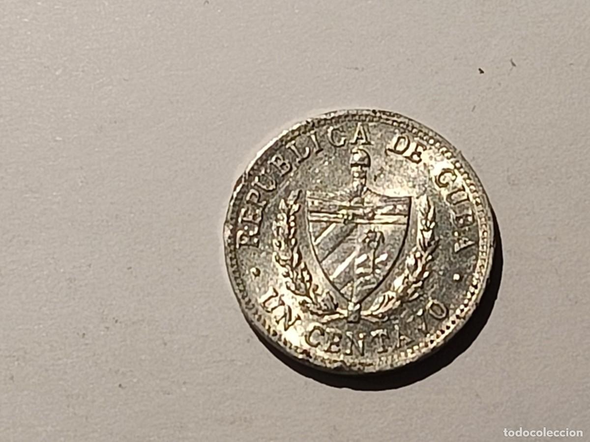 Monedas antiguas de Am&eacute;rica: Moneda de Cuba. 1 centavo. 1983 - Foto 2