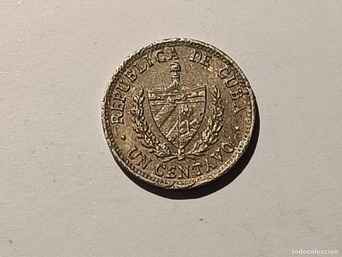 Monedas antiguas de Am&eacute;rica: Moneda de Cuba. 1 centavo. 1971
