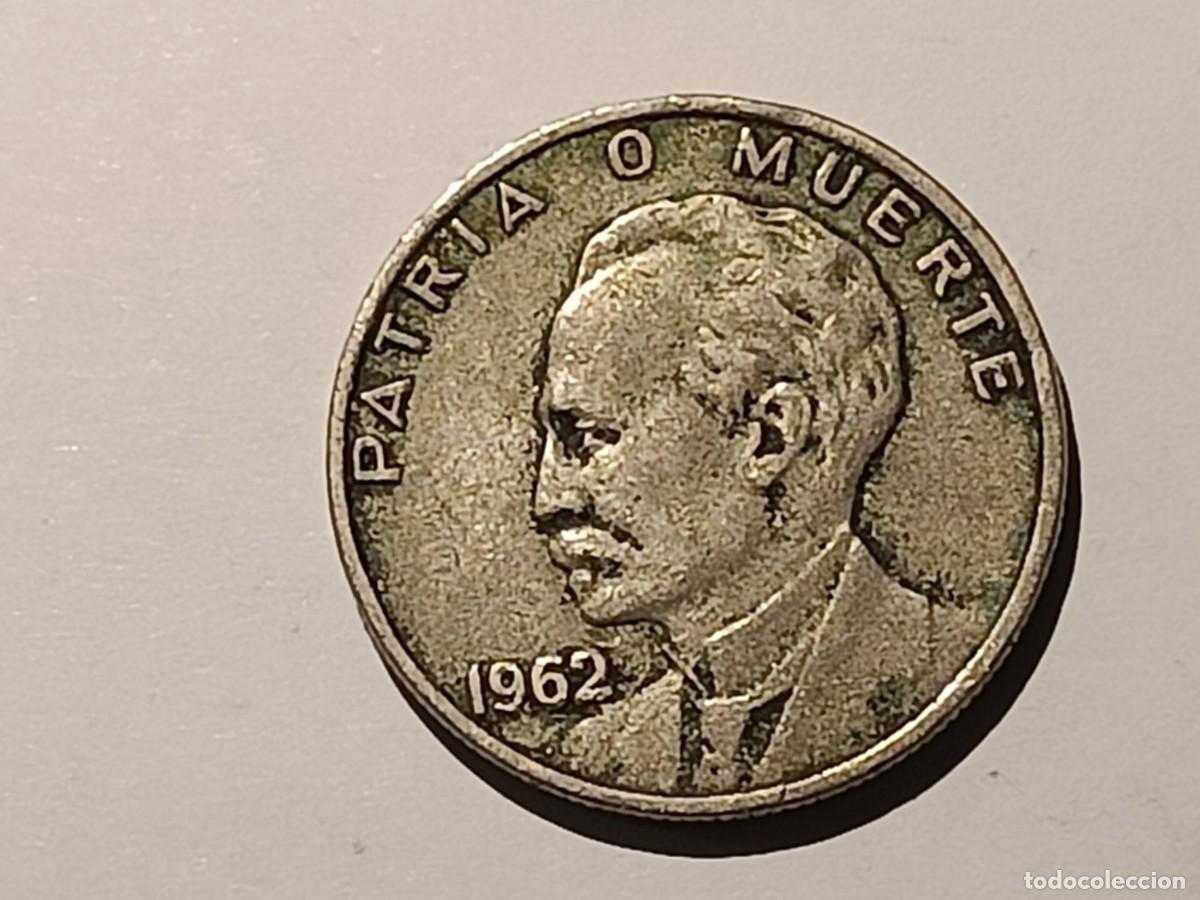 Monedas antiguas de Am&eacute;rica: Moneda de Cuba. 20 centavos. 1962 - Foto 1