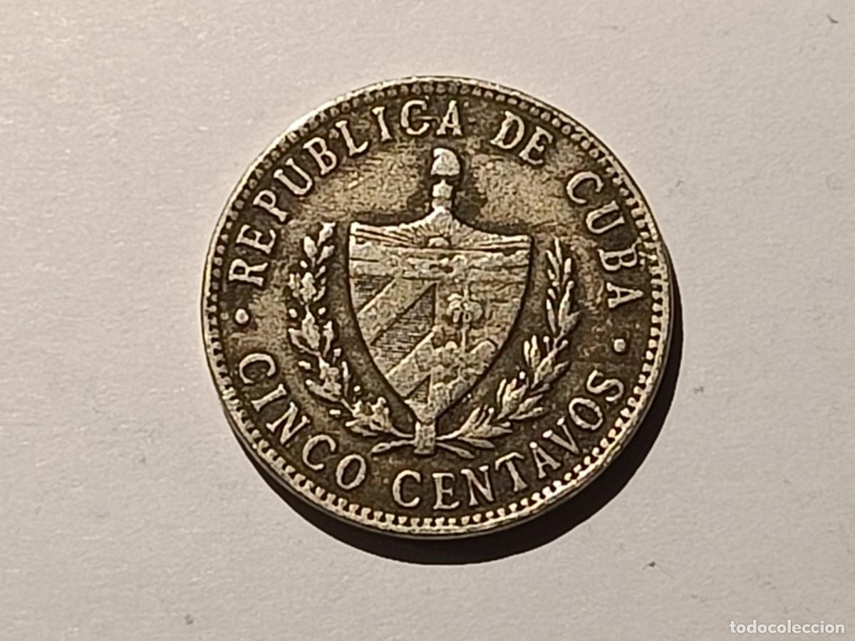 Monedas antiguas de Am&eacute;rica: Moneda de Cuba. 5 centavos. 1946 - Foto 2
