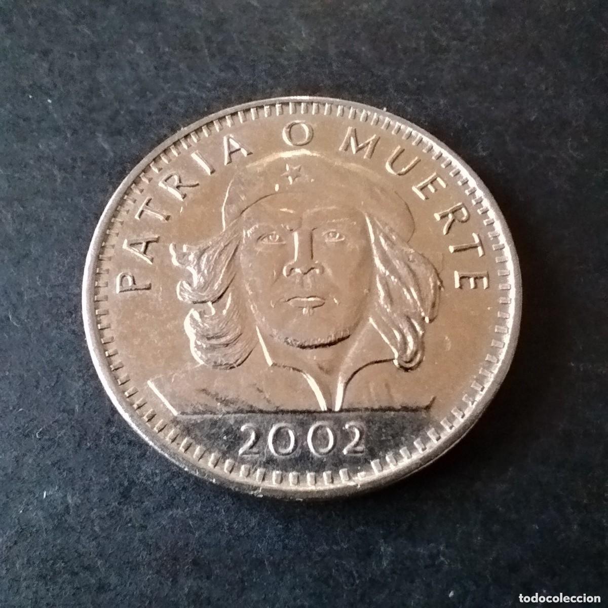 Monedas antiguas de Am&eacute;rica: Cuba 3 pesos 2002 Ernesto &rdquo;Ch&eacute;&rdquo; Guevara