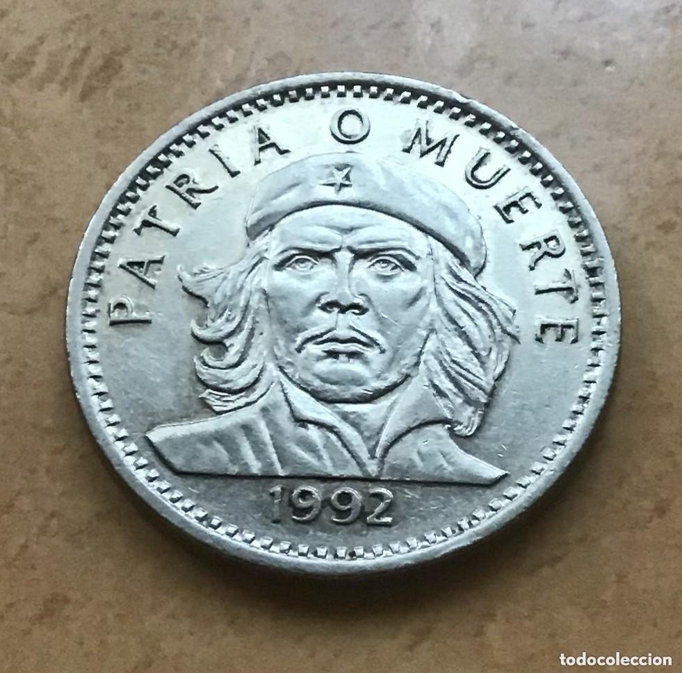 Monedas antiguas de Am&eacute;rica: Cuba 3 pesos 1992 Ernesto &rdquo;Ch&eacute;&rdquo; Guevara