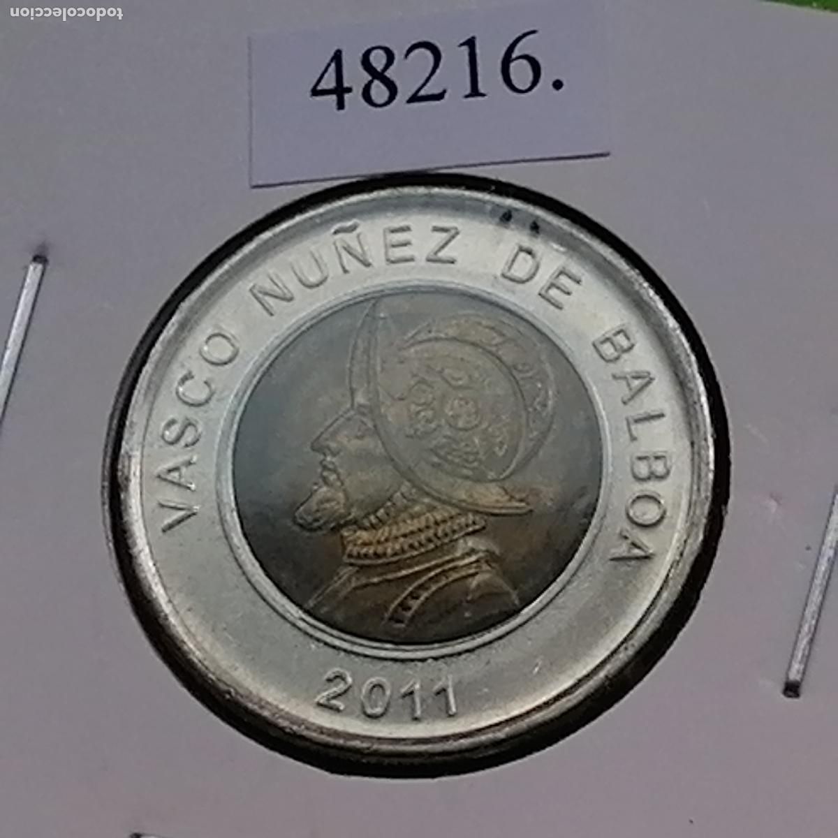Monedas antiguas de Am&eacute;rica: Panama 1 Balboa 2011, bimet&aacute;lica