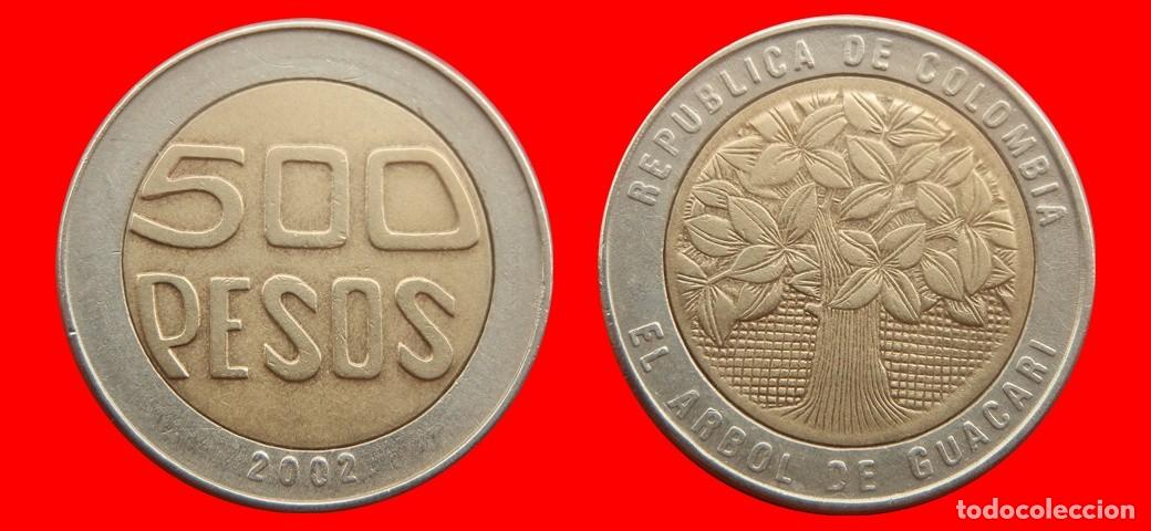 Monedas antiguas de Am&eacute;rica: 500 PESOS 2002 COLOMBIA-152785