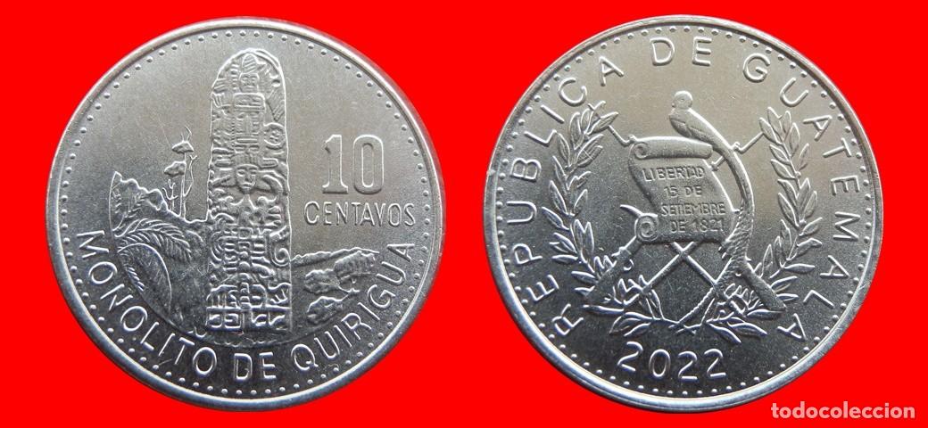 Monedas antiguas de Am&eacute;rica: 10 CENTAVOS 2022 GUATEMALA-152789