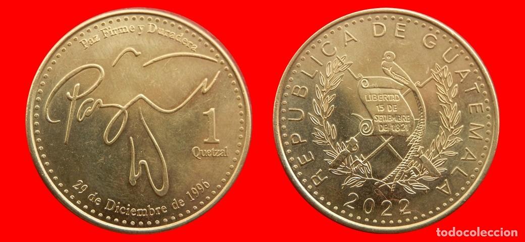Monedas antiguas de Am&eacute;rica: 1 QUETZAL 2022 GUATEMALA-152795