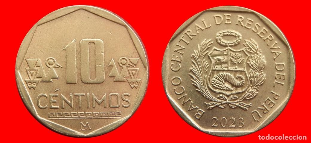 Monedas antiguas de Am&eacute;rica: 10 CENTIMOS 2023 PERU-152804