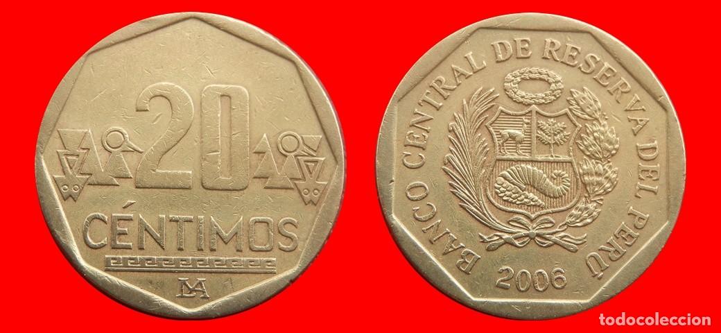 Monedas antiguas de Am&eacute;rica: 20 CENTIMOS 2006 PERU-152805