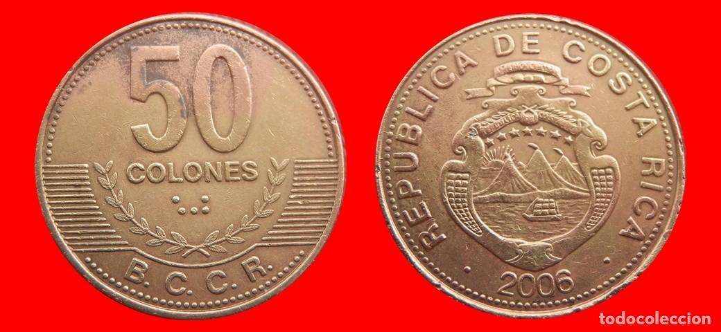 Monedas antiguas de Am&eacute;rica: 50 COLONES 2006 COSTA RICA-152799