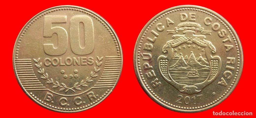 Monedas antiguas de Am&eacute;rica: 50 COLONES 2017 COSTA RICA-152801