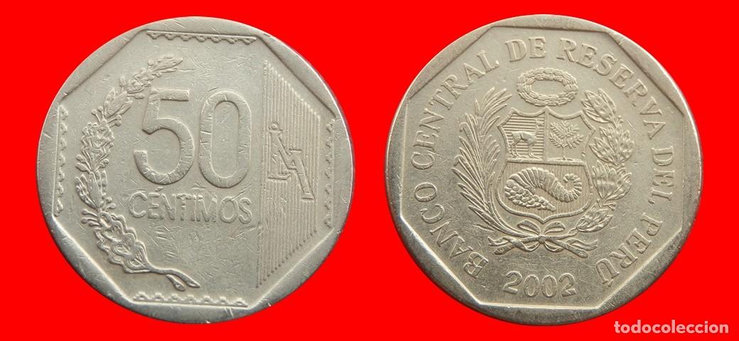 Monedas antiguas de Am&eacute;rica: 50 CENTIMOS 2002 PERU-152807