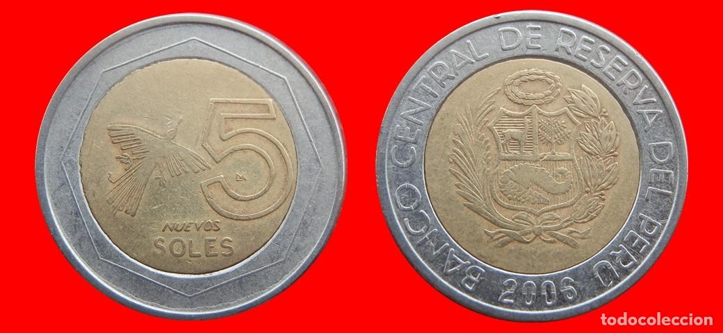 Monedas antiguas de Am&eacute;rica: 5 NUEVOS SOLES 2006 PERU-152811