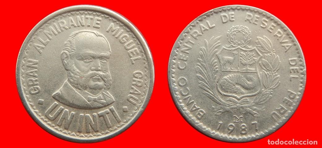 Monedas antiguas de Am&eacute;rica: 1 INTI 1987 PERU-152815