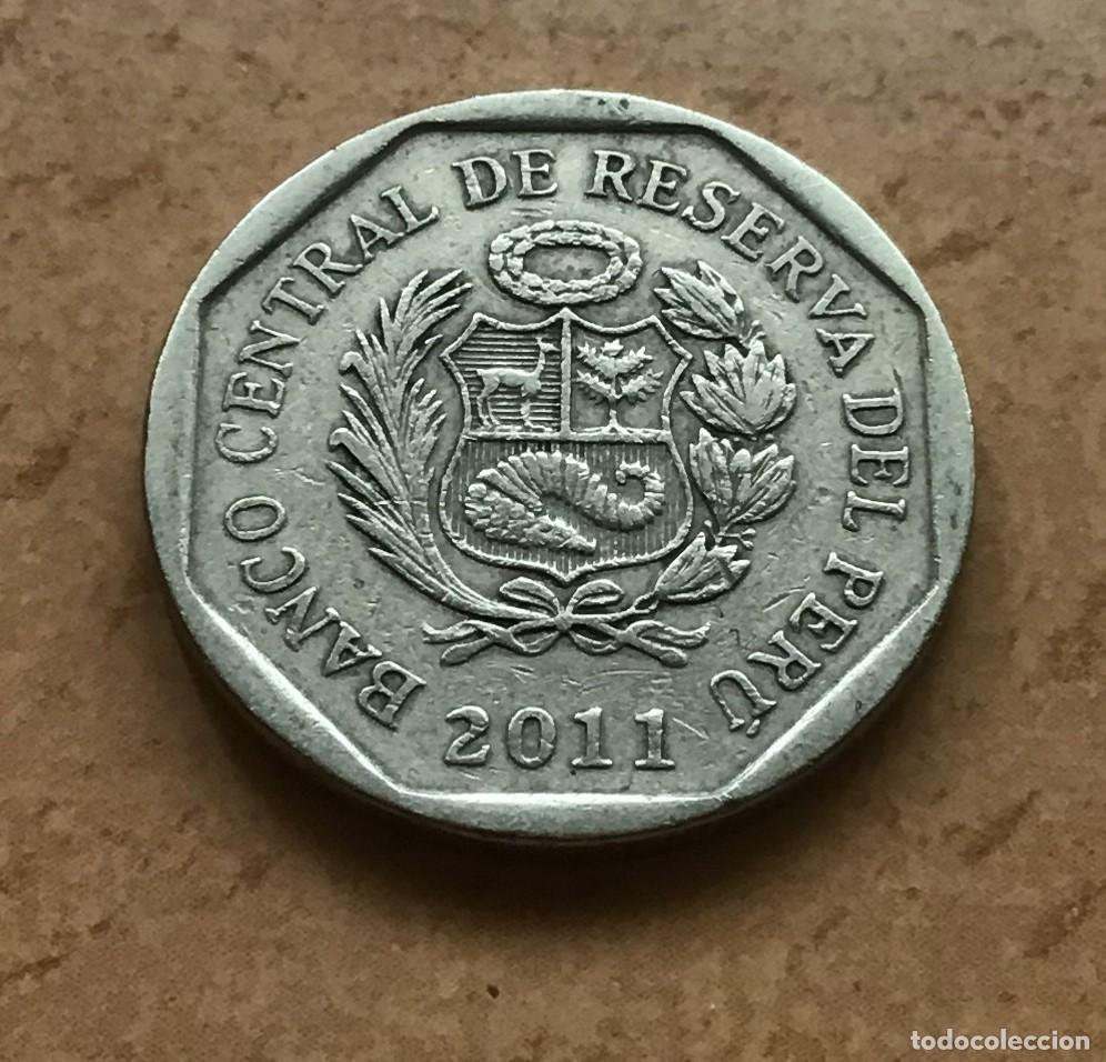 Monedas antiguas de Am&eacute;rica: 50 c&eacute;ntimos de Per&uacute;. A&ntilde;o 2011 - Foto 1