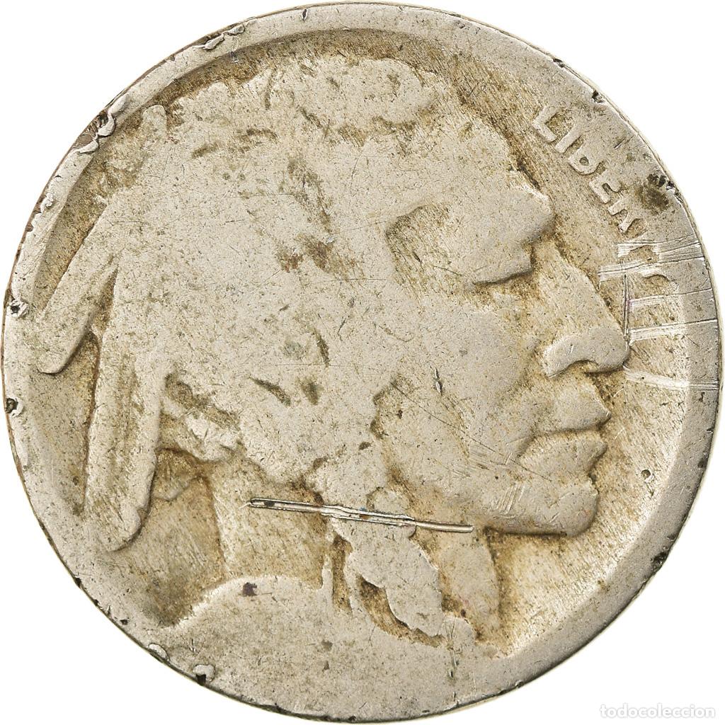 Monedas antiguas de Am&eacute;rica: [#857493] Moneda, Estados Unidos, Buffalo Nickel, 5 Cents, Uncertain date, U.S. Mint