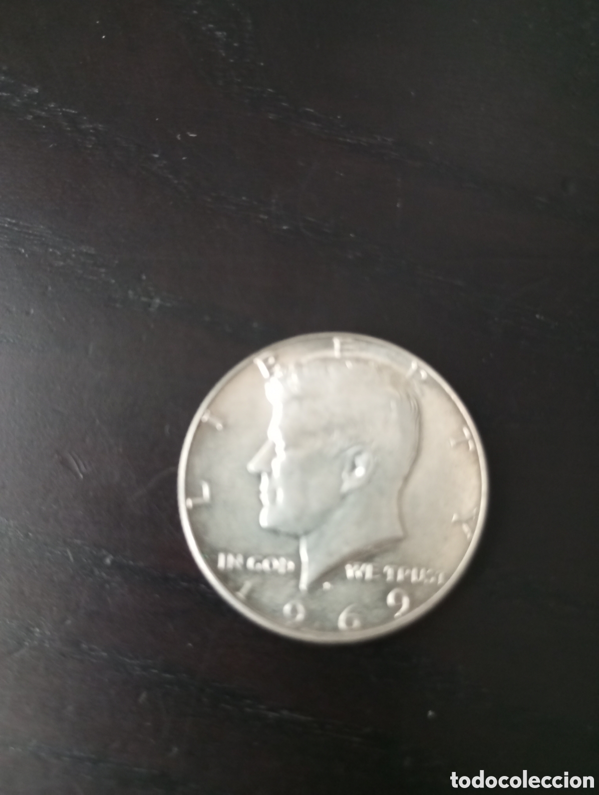 Monedas antiguas de Am&eacute;rica: Medio dolar de plata Kenedy 1968