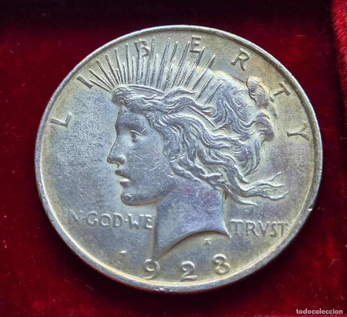 Monedas antiguas de Am&eacute;rica: USA / ESTADOS UNIDOS. DOLLAR - DOLAR. PAZ PLATA. Ag / A&ntilde;o 1923