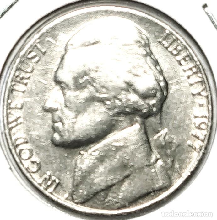 Monedas antiguas de Am&eacute;rica: ESTADOS UNIDOS (1951-1980) - 5 CENTAVOS 1977 - T. JEFFERSON - B - 5 GR. COBRE-NICKEL - DIAMETRO 21,2