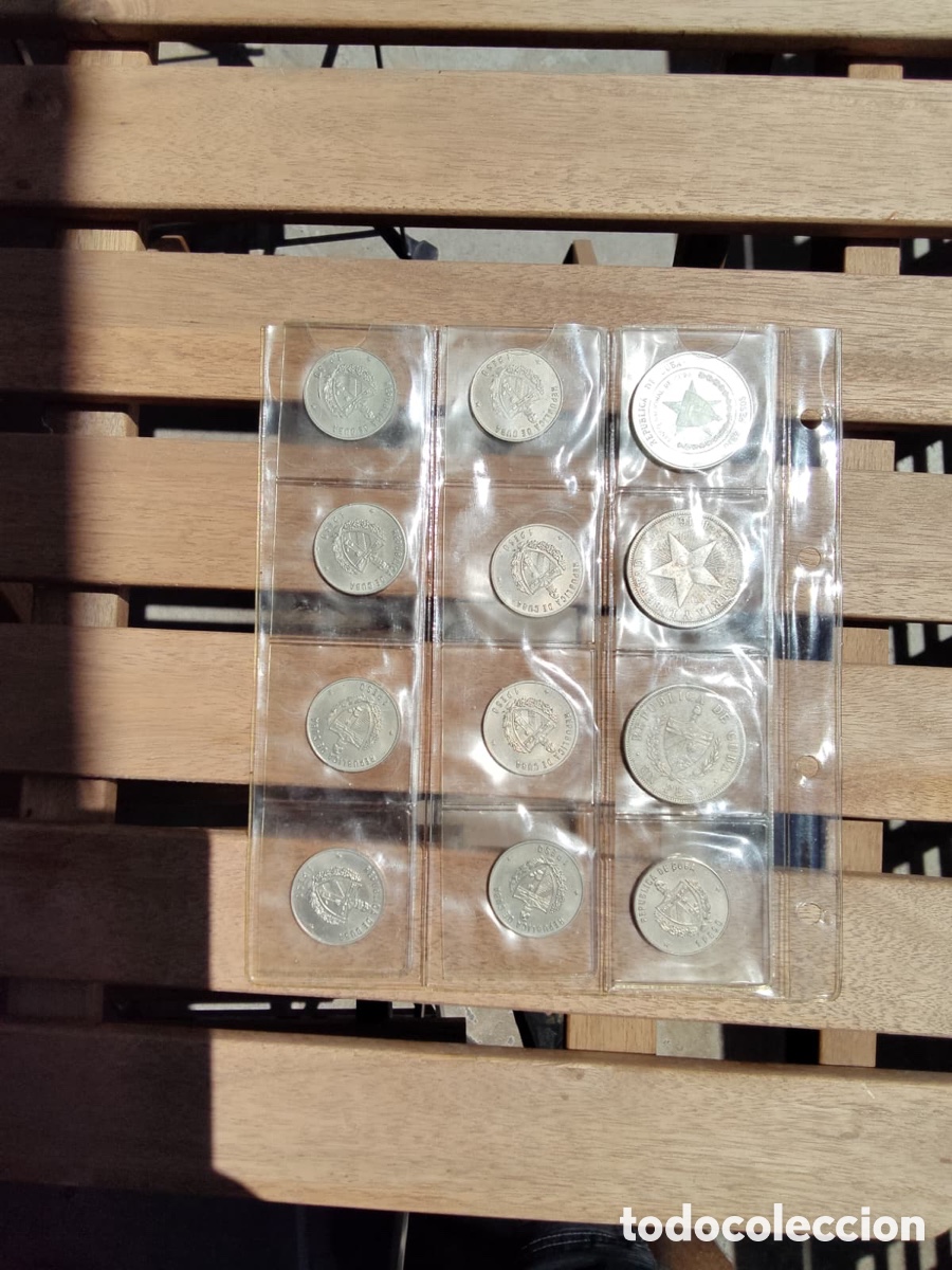Monedas antiguas de Am&eacute;rica: LOTE Monedas CUBA sin calificar en estuche