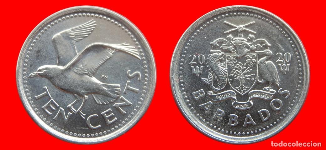 Monedas antiguas de Am&eacute;rica: 10 CENTAVOS 2020 BARBADOS-153033
