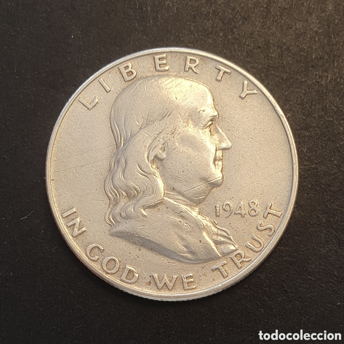 Monedas antiguas de Am&eacute;rica: EEUU 1/2 D&Oacute;LAR PLATA 1948 FILADELFIA