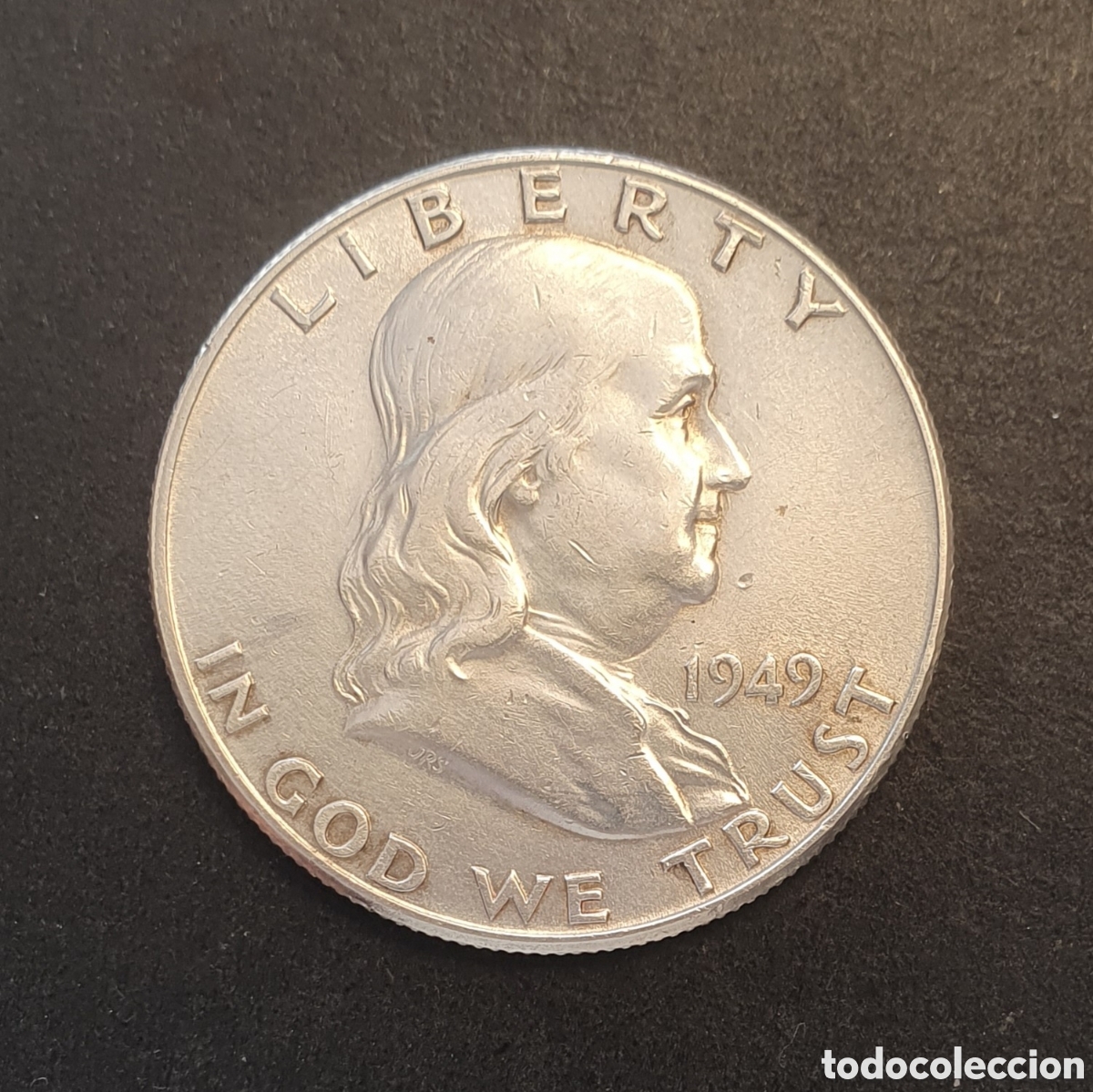 Monedas antiguas de Am&eacute;rica: EEUU 1/2 D&Oacute;LAR PLATA 1949 FILADELFIA